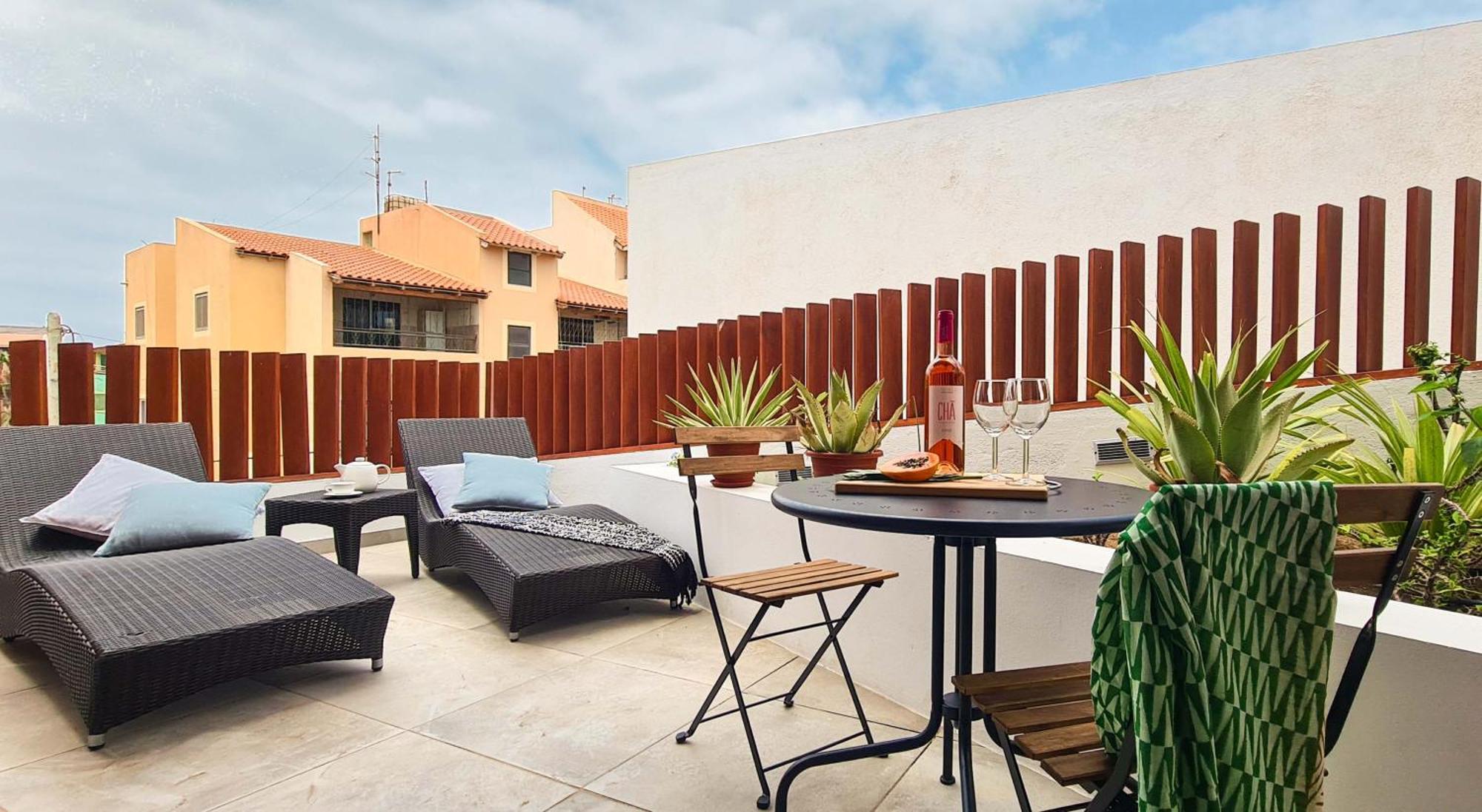 סנטה מריה Papaya Apartments Sal Island מראה חיצוני תמונה